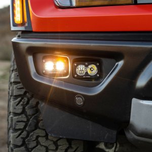 Ford Raptor Fog Light Pocket Kit - Baja Designs - S2 SAE Pro - `21-`27